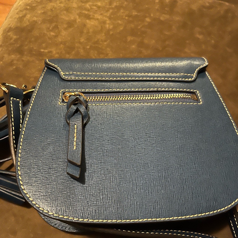 Dooney & Bourke Blue Crossbody Bag - Picture 8 of 9